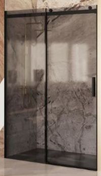 Дверь в нишу или комбинации AMBASSADOR Benefit 19022202HBB 130x200 стекло тонированное