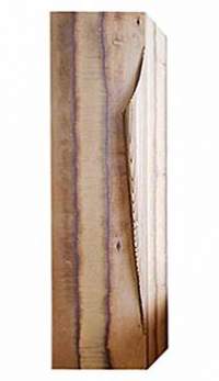 Пенал подвесной CLARBERG Papyrus wood 35 светлое дерево