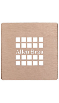 Накладка на сифон для поддона ALLEN BRAU Priority 8.310N1-60 медь шлифованная