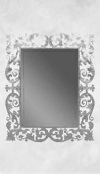 Зеркало ARMADI ART Caprice с подсветкой поталь серебро